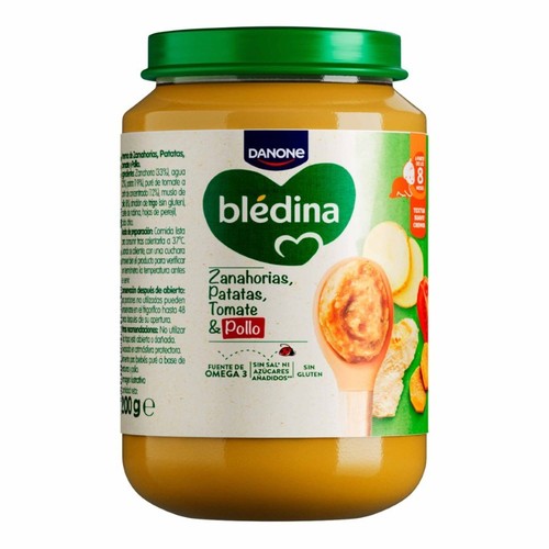 BLÉDINA Potet de pollastre, pastanaga, patata i tomàquet