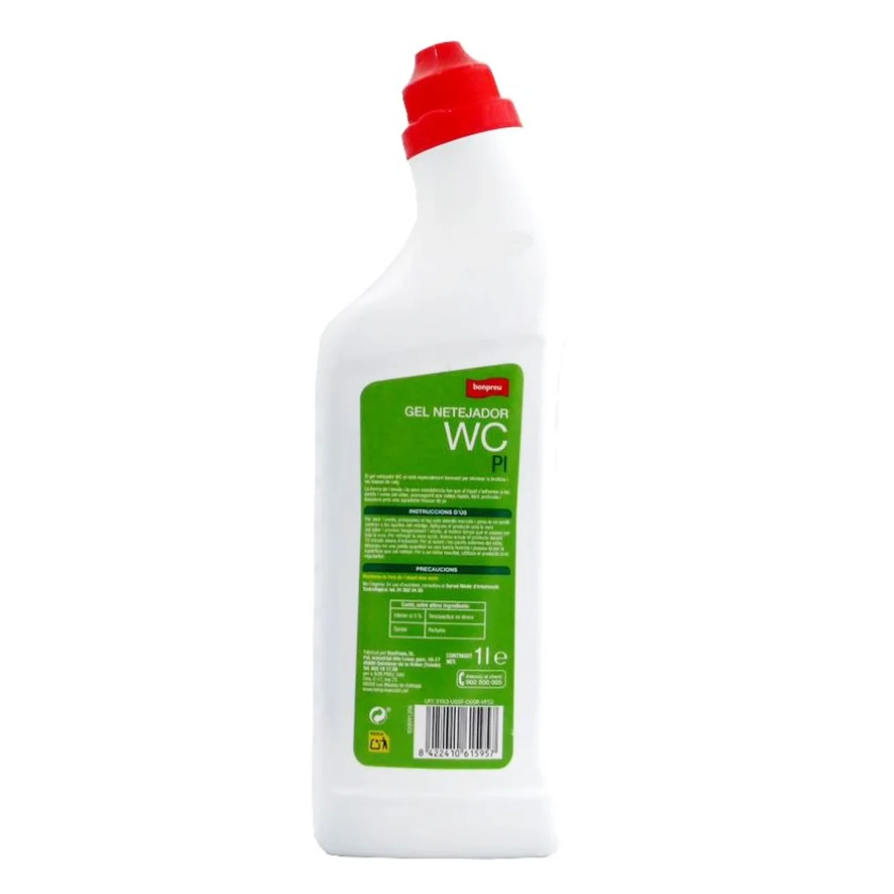 BONPREU Gel limpiador WC pino