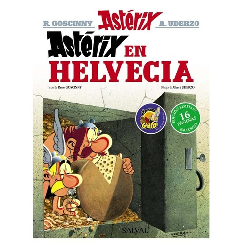 ED. SALVAT Llibre Astérix en Helvecia
