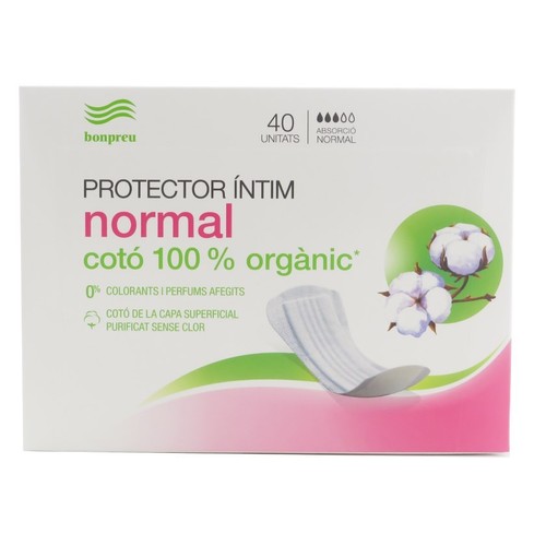 BONPREU Protector íntim ecològic  normal