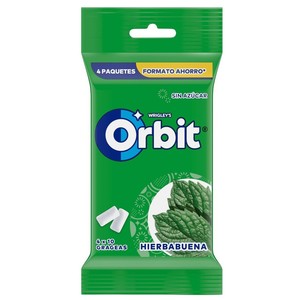 Chicles de hierbabuena sin azúcar