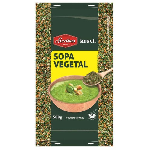 SORRIBAS Sopa vegetal