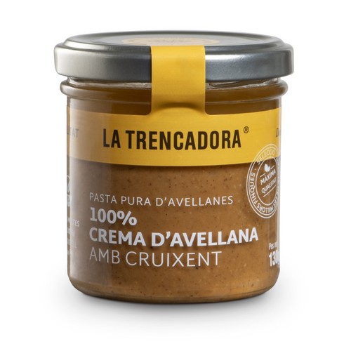 LA TRENCADORA Crema d'avellana amb cruixent Km0
