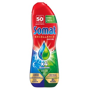 Imagen de SOMAT Detergent rentavaixelles Excellence Duo Gel de 50 dosis