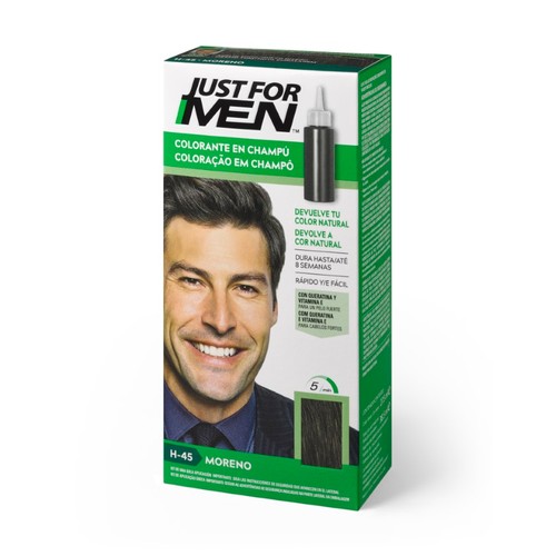 JUST FOR MEN Colorant en xampú morè