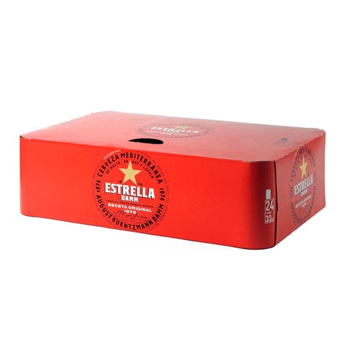 ESTRELLA DAMM Cervesa especial 24 x 33 cl en llauna