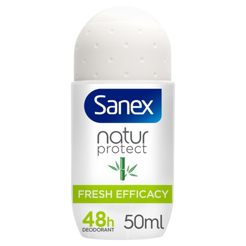 SANEX Desodorant natural 0% bambú en bola