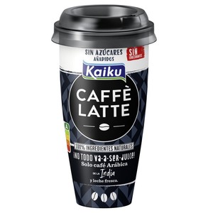 Café con leche sin azúcar