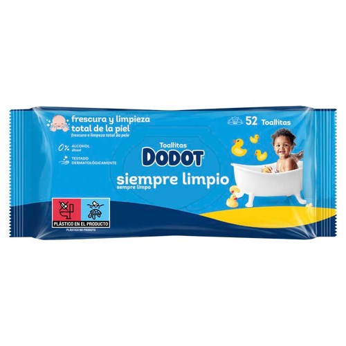 DODOT Tovalloletes humides infantils