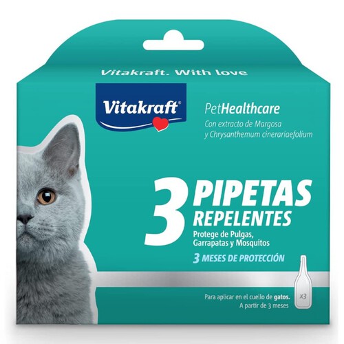 BIOCIDA Pipetes repel·lents per a gats