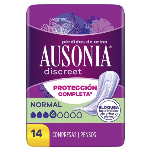 AUSONIA DISCREET Compresa normal per a incontinència