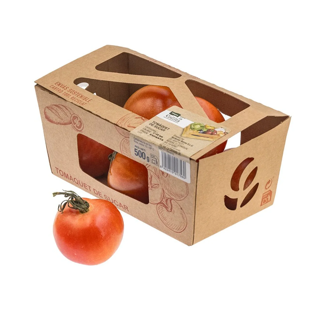 Tomate para untar en caja de 500 g