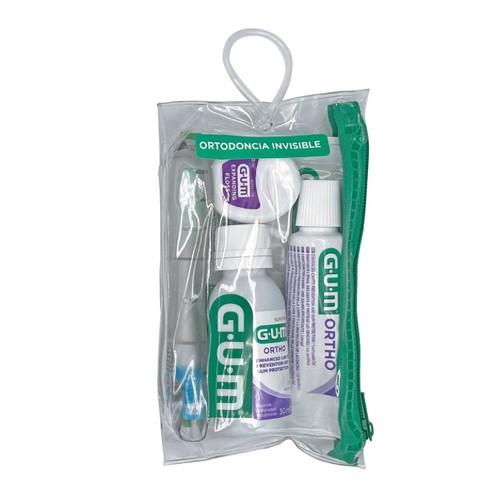 GUM Necesser de viatge d'higiene bucal Ortho