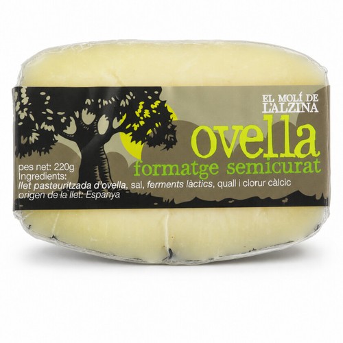 MOLÍ ALZINA Formatge curat d'ovella Km0