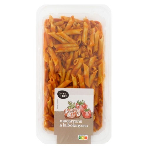 TERRA I TAST Macarrons a la bolonyesa