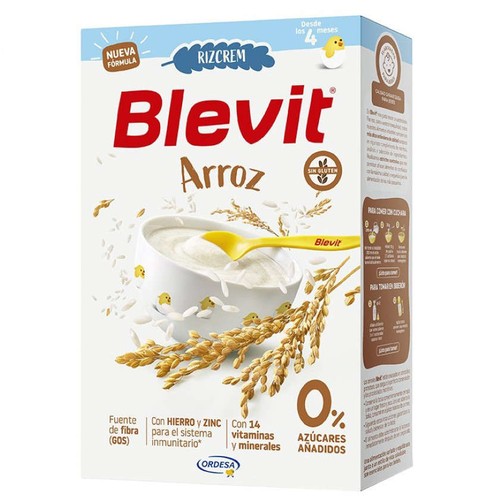 BLEVIT Farinetes d'arròs sense gluten Rizcrem
