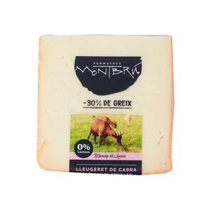 MONTBRÚ Formatge de cabra Km0 lleugeret