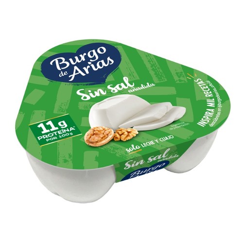 BURGO DE ARIAS Formatge fresc sense sal afegida