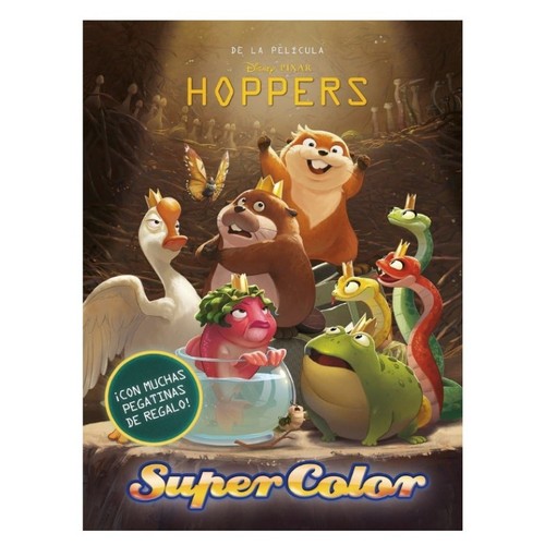 ED. DISNEY Llibre Hoppers. Supercolor