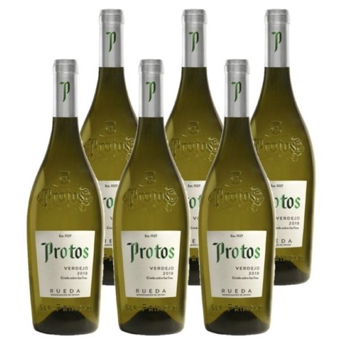 PROTOS Caixa 6u. de vi blanc Verdejo DO Rueda