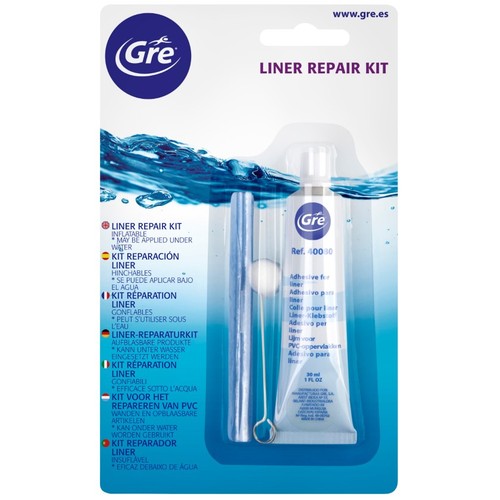 GRE Kit reparació per liner de piscina
