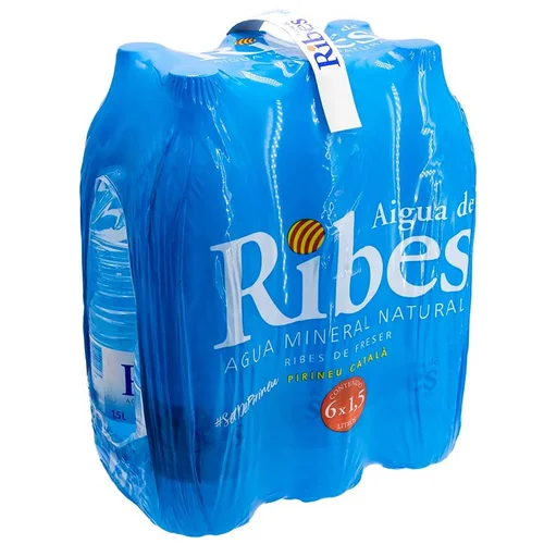 Agua mineral natural 6 x 33 cl