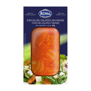 Imagen de ROYAL Cintes tallades de salmó fumat