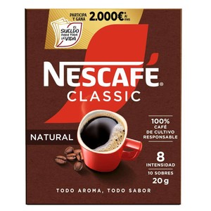 Café soluble natural