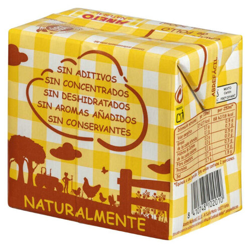 ANETO Brou natural de pollastre