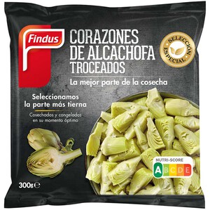 FINDUS Cors carxofa trossejats