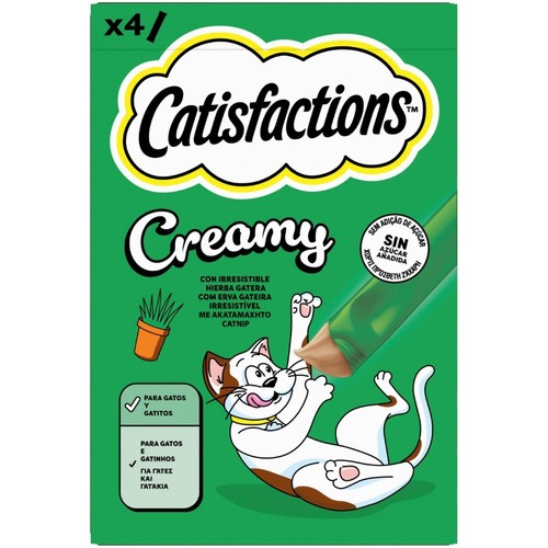 CATISFACTIONS Snack de catnip Creamy per a gat