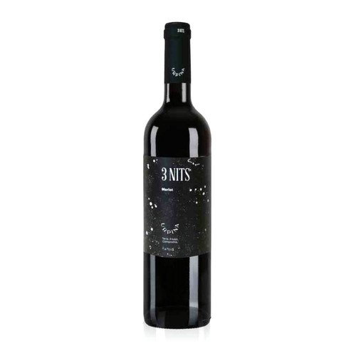 3 NITS D'URPINA Vi negre Merlot DO Pla de Bages Km0