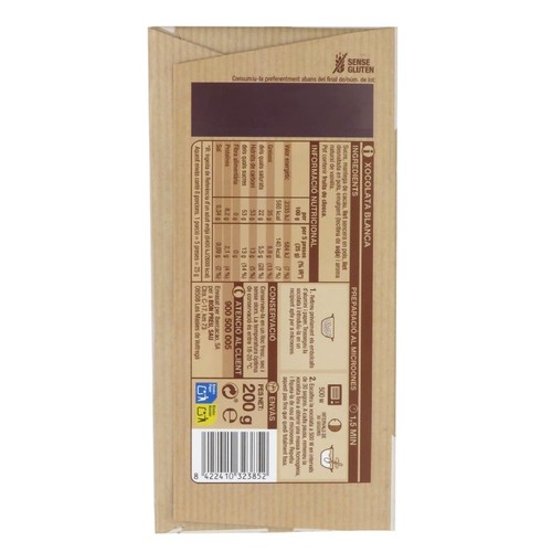 BONPREU Xocolata blanca postres