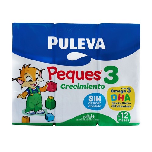 PULEVA Llet infantil creixement Peques 3