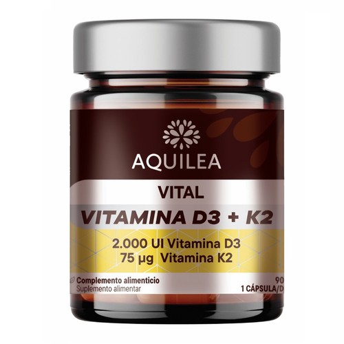 AQUILEA Complement alimentari Vitamina D3+K2 Vital