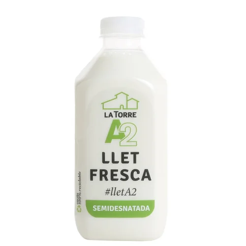 Batido de cacao con leche fresca