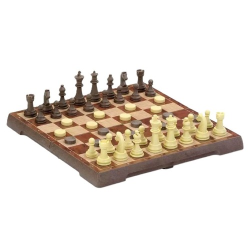 CAYRO Joc de taula Escacs i Dames magnètic