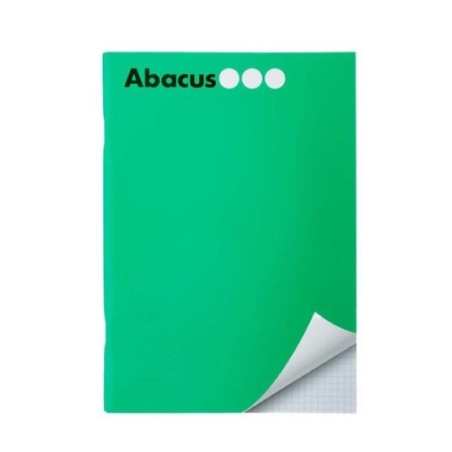 ABACUS Llibreta A5 de color verd de 48 fulls