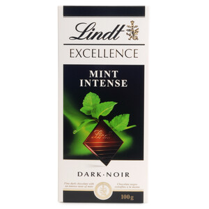 LINDT EXCELLENCE Xocolata negra amb menta intensa