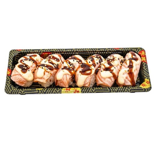 TEN SUSHI Nigiri de salmó flambejat