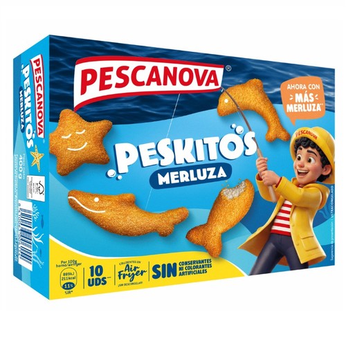 PESCANOVA Lluç empanat Peskitos