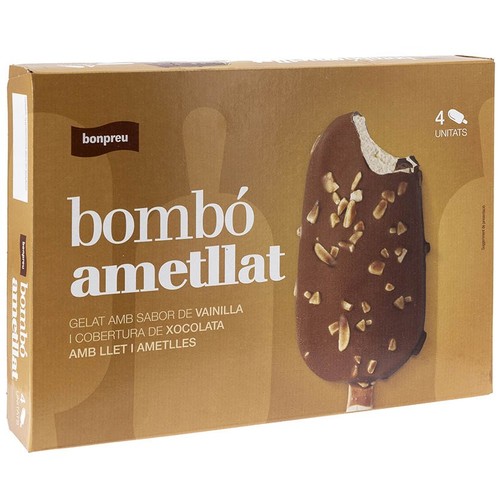 BONPREU Gelat bombó ametllat