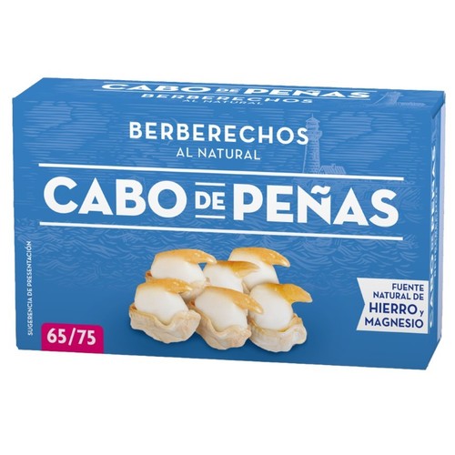 CABO DE PEÑAS Escopinyes al natural 65/75