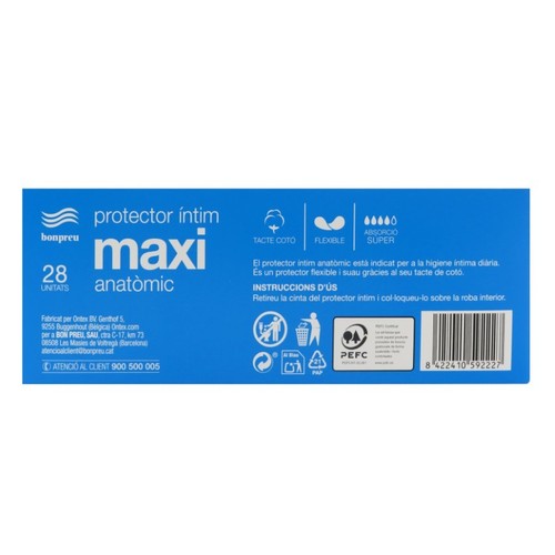 BONPREU Protector íntim maxi