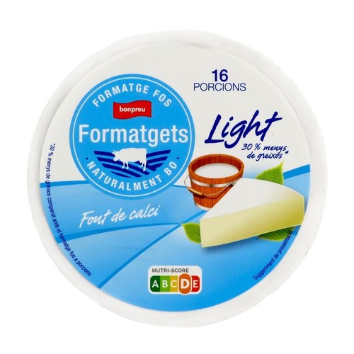 BONPREU Formatge fos light a porcions