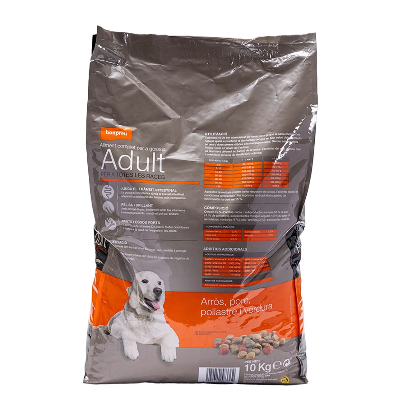 BONPREU Alimento completo para perro adulto