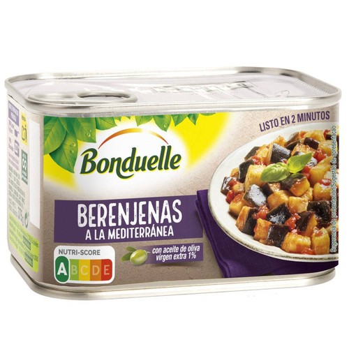 BONDUELLE Albergínies a la mediterrània