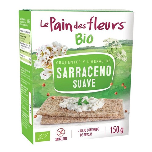 PAIN FLEURS Torrades de blat sarraí ecològic