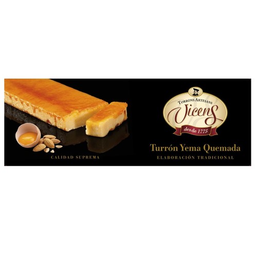 VICENS Torró de crema cremada
