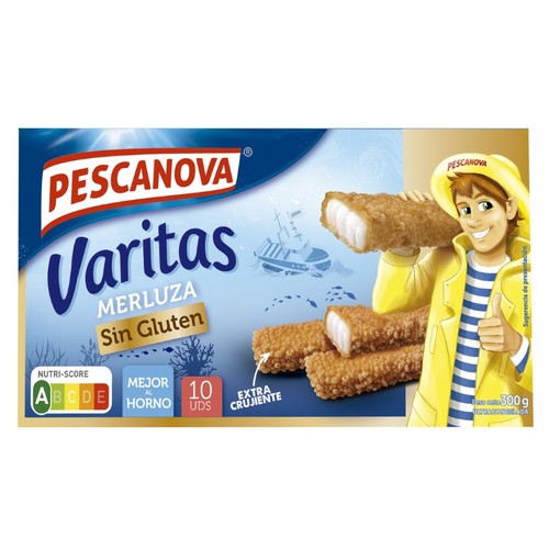 PESCANOVA Varetes de lluç arrebossat